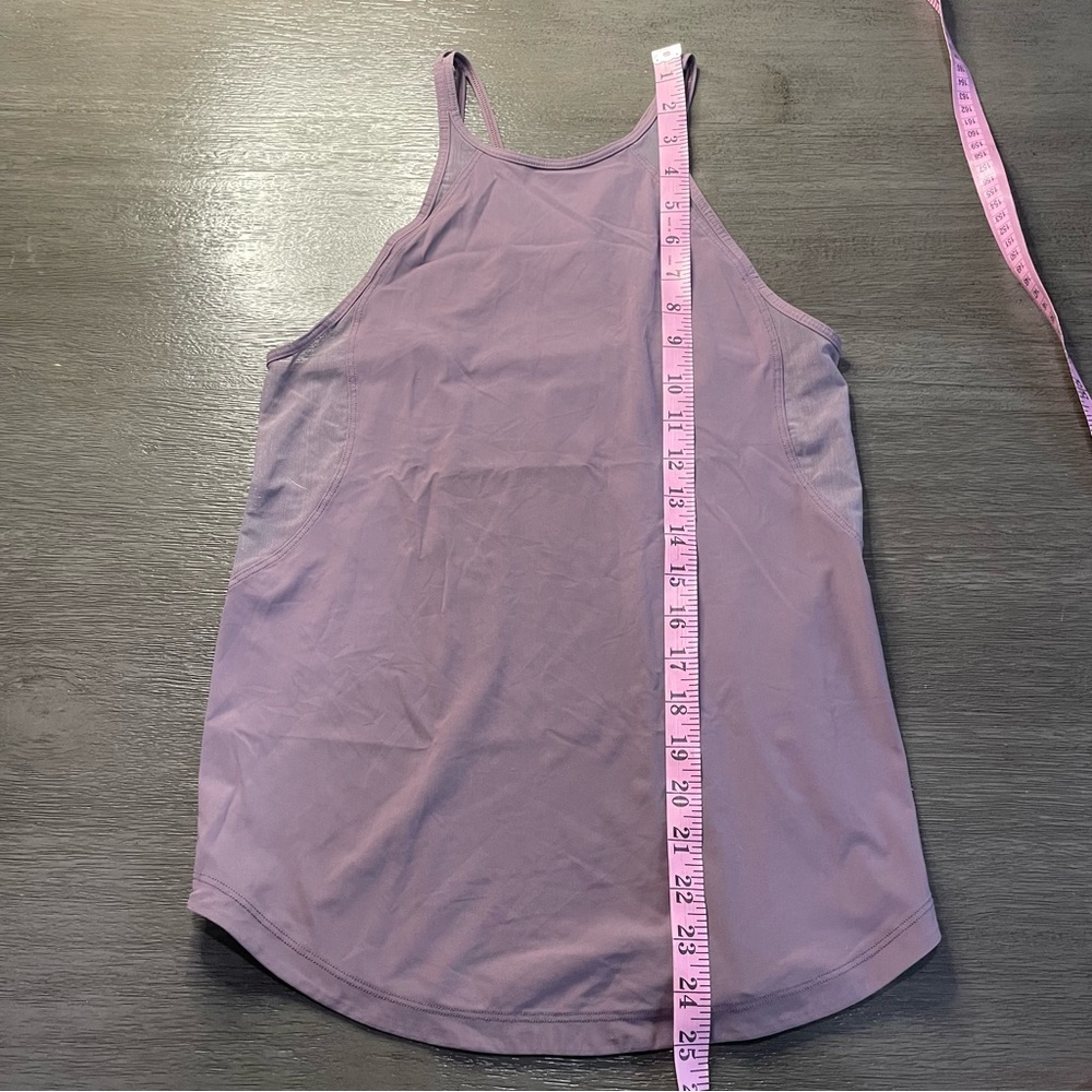Lululemon Purple Tank Top Run Off Route Frosted Mulberry 4 - Picture 9 of 10